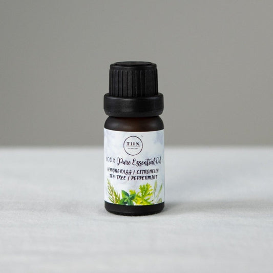 T1IN: 10mL Pure Essential Oil Lemongrass | Citronella | Tea Tree | Peppermint